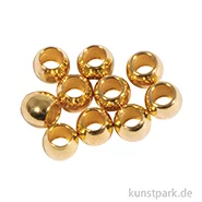 Artikelbild des Artikels “Metall Abstandsperle für Schmuck, 3 x 2,5 mm ø, Gold, 10 Stück “