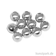 Artikelbild des Artikels “Metall Abstandsperle für Schmuck, 3 x 2,5 mm ø, Silber, 10 Stück “