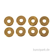 Artikelbild des Artikels “Metall Abstandsscheibe für Schmuck, 6 x 1 mm ø, Gold, 8 Stück “