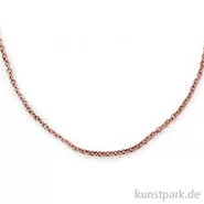 Artikelbild des Artikels “Metall-Gliederkette mit Verschluss, 83 cm Roségold“
