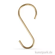Artikelbild des Artikels “Metall-Haken S-Form - Gold, 4 Stück “