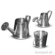 Artikelbild des Artikels “Mini Gießkannen, Metall, 3 bis 5 cm, 3 Stück “