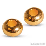 Artikelbild des Artikels “Metall-Perle 6 mm, 6 Stück Gold“