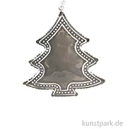 Artikelbild des Artikels “Metallanhänger grauer Baum mit Deco-Rand 8,8 x 8,8 x 1,1 cm“
