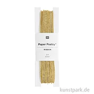 Artikelbild des Artikels “Metallic Dekoband mit Goldrand, 6 mm x 3 Meter “