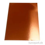 Artikelbild des Artikels “Metallic-Folienkarton, zweiseitig, 10 Blatt, 280g, DIN A4 Kupfer“