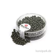 Artikelbild des Artikels “Metallic-Rocailles matt - 2,6 mm - 17 g Dose | Anthrazit“