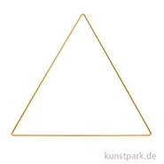 Artikelbild des Artikels “Metallring Dreieck - Gold 20 cm“