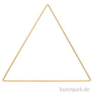 Artikelbild des Artikels “Metallring Dreieck - Gold 30 cm“