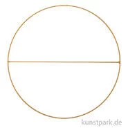 Artikelbild des Artikels “Metallring mit Querstrebe, Gold, 25 cm “