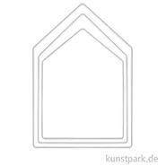 Artikelbild des Artikels “Metallringe Häuser, Weiß, je 1 x 19 cm + 23 cm + 27,5 cm, 3 Stück “
