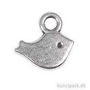 Artikelbild des Artikels “Mini-Anhänger Metall - silberner Vogel, 6 Stück “