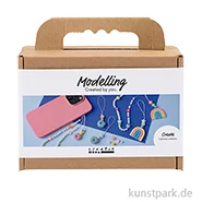 Artikelbild des Artikels “Mini Bastelset - Anhänger Modellieren, Donut + Regenbogen “