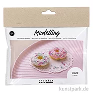 Artikelbild des Artikels “Mini Bastelset - Donuts Modellieren mit Silk Clay “