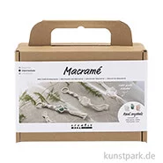 Artikelbild des Artikels “Mini Bastelset Makramee - Schlüsselanhänger mit Kristallen “