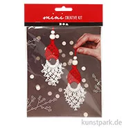 Artikelbild des Artikels “Mini Bastelset Makramee - Weihnachtswichtel, 14 cm “