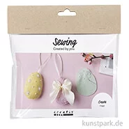 Artikelbild des Artikels “Mini Bastelset - Ostereier Nähen, Pastellfarben “
