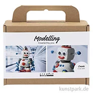 Artikelbild des Artikels “Mini Bastelset - Roboter Modellieren, Blau, Grau, Rot “