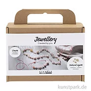 Artikelbild des Artikels “Mini Bastelset Schmuck, Achat Perlenkette + Armband “