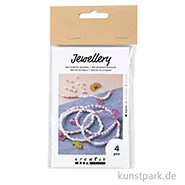 Artikelbild des Artikels “Mini Bastelset Schmuck, Armbänder aus Schrumpffolie, Pastell “