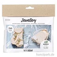 Artikelbild des Artikels “Mini Bastelset Schmuck, Armband + Ohrringe mit Aventurin-Quarz “
