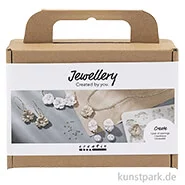 Artikelbild des Artikels “Mini Bastelset Schmuck, Blumen, Beige, Weiß “