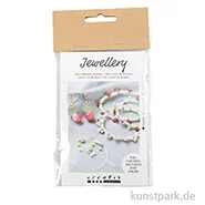 Artikelbild des Artikels “Mini Bastelset Schmuck - Elastisches Armband + Ohrringe “