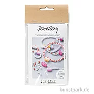 Artikelbild des Artikels “Mini Bastelset Schmuck - Elastisches Armband + Ring “