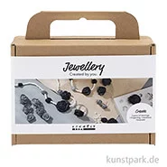 Artikelbild des Artikels “Mini Bastelset Schmuck, Rosen, Schwarz, Weiß “