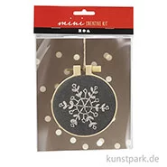 Artikelbild des Artikels “Mini Bastelset Sticken, Schneeflocke “
