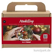 Artikelbild des Artikels “Mini Bastelset Weihnachtskugel Modellieren, Rentier “