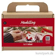 Artikelbild des Artikels “Mini Bastelset Weihnachtskugel Modellieren, Weihnachtsmann “