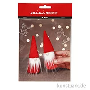 Artikelbild des Artikels “Mini Bastelset Weihnachtswichtel Rot, 12 cm “