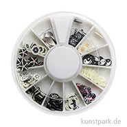 Artikelbild des Artikels “Mini Clay Scheiben - Black & White, 12 Motive, 18g “