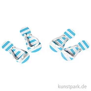 Artikelbild des Artikels “Mini Flip-Flops - blau gestreift, 3 cm, 2 Paar “