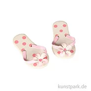 Artikelbild des Artikels “Mini Flip-Flops - rosa gepunktet, 4,5 cm “