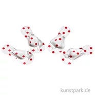 Artikelbild des Artikels “Mini Flip-Flops - rot gepunktet, 3 cm, 2 Paar “