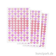 Artikelbild des Artikels “Mini Foliensticker - Herzen, Neon, 3 Bögen “