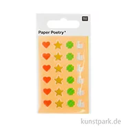 Artikelbild des Artikels “Mini Foliensticker - Symbole, 3 Blatt, 6 x 10 cm “