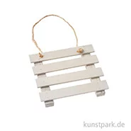 Artikelbild des Artikels “Mini Holz-Palette - Weiß 9 cm“