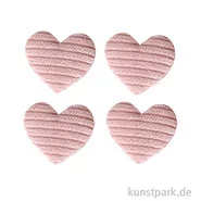 Artikelbild des Artikels “Mini Kissen Stoff-Herz, Rosa, 3,5 cm, 4 Stück “