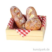 Artikelbild des Artikels “Mini Kiste mit drei Broten, 4 x 3 x 2 cm “