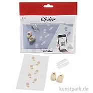 Artikelbild des Artikels “Mini-Kreativ-Kit Wichteltür, Fußstapfen “