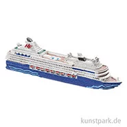 Artikelbild des Artikels “Mini Kreuzfahrtschiff - Blau 12 cm“