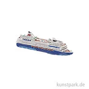 Artikelbild des Artikels “Mini Kreuzfahrtschiff - Blau 7 cm“