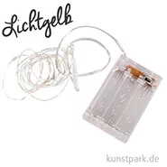 Artikelbild des Artikels “Mini LED-Lichterkette mit 20 Lampen und Timer - Lichtgelb “