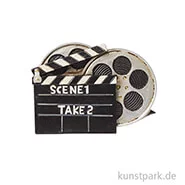 Artikelbild des Artikels “Mini Regieklappe mit Filmrollen, 7 cm “
