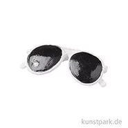 Artikelbild des Artikels “Mini Sonnenbrille, 3 cm, 2 Stück Weiß“