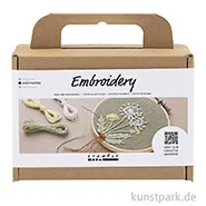 Artikelbild des Artikels “Mini Stickset - Stickrahmen, Staubgrün “