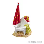 Artikelbild des Artikels “Mini Strandstuhl mit Schirm, 3,7x6,5 cm “
